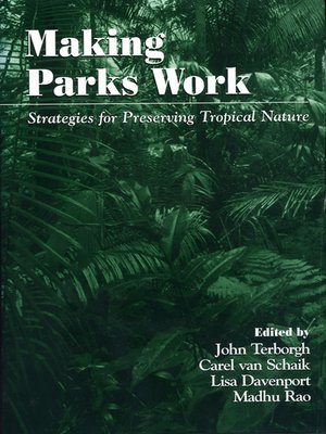 cover image of Making Parks Work